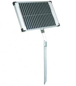20 Watt Solar Panel and Stand - for more powerful energisers and batteries